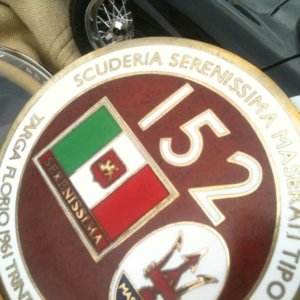 Maserati badge